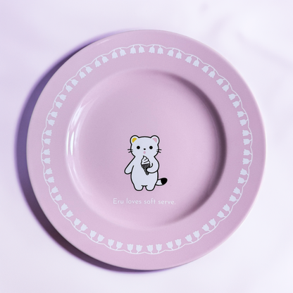 えるのごほうびプレート「ソフトクリーム日和」